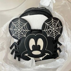 NWT Spiderweb Mickey Loungefly